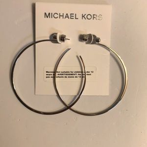 Michael Kors Hoops with diamonds